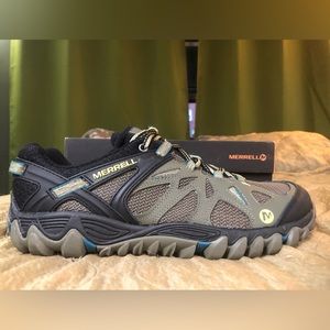 Merrell All Out Blaze Ventilated trail shoe.